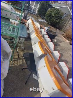 Vintage FAMILY DOLLAR Lighted Store Sign Architectural Steel ALLEN INDUSTRIES US