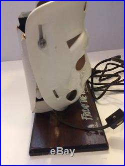 Vintage FRIDAY THE 13th LAMP Rare Promo Item Video Store Display Jason Mask