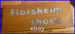 Vintage Florsheim Shoe / Lite up sign