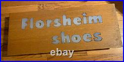 Vintage Florsheim Shoe / Lite up sign