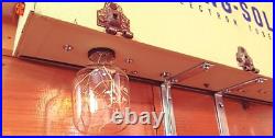 Vintage Folk Art Lighted Sign Advertising Display Tung-Sol Electron Power Tube