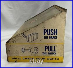 Vintage GE Automotive Dealer Bulb Display Brake Light Headlight with Bulbs NOS VTG