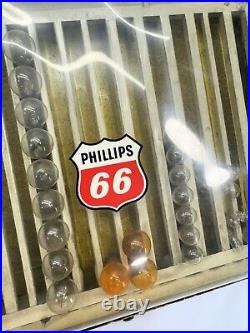 Vintage GE Automotive Dealer Bulb Display Brake Light Headlight with Bulbs NOS VTG