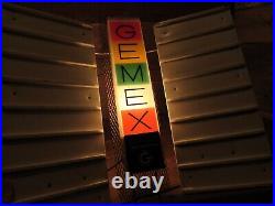 Vintage GEMEX fine WATCHBANDS Watchbands Advertising Store Display Light Works