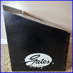 Vintage Gates Fuel Windshield Vacuum Lines Metal Cabinet Advertising Display