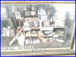 Vintage General Store Diorama highly detailed 1940s-50s