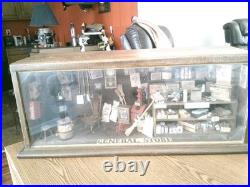 Vintage General Store Diorama highly detailed 1940s-50s