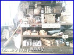 Vintage General Store Diorama highly detailed 1940s-50s