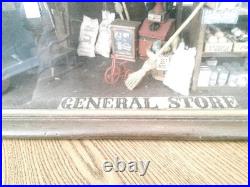 Vintage General Store Diorama highly detailed 1940s-50s