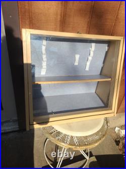 Vintage General Store Display Cabinet Glass Mercantile Counter Top Show Case Vintage General Store Display Cabinet Glass Mercantile Counter Top Show Case