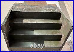 Vintage Genuine Tungsten Replacent Parts Counter 4 shelf Display Cabinet 1950 s