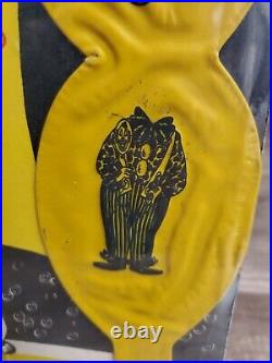 Vintage Giant Qualatex Clown Balloon with Store Display 8.5X 12 RARE NEW