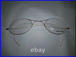 Vintage Giorgio Armani 14.5x6 LARGE GLASSES DISPLAY With Case Memorabilia