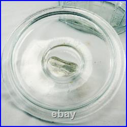 Vintage Glass Store Counter Display Peanuts Cookies Biscuits Italy