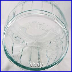 Vintage Glass Store Counter Display Peanuts Cookies Biscuits Italy