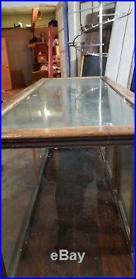 Vintage Glass Store Display Counter