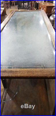 Vintage Glass Store Display Counter