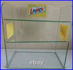 Vintage Good Things from the House Of Lance Cracker & Snack Glass Display Case