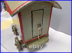 Vintage Great Western Transport Furniture Movers Store Display Wagon