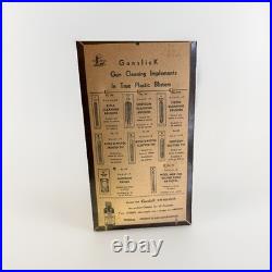 Vintage Gun slick Brushes Display And Brushes