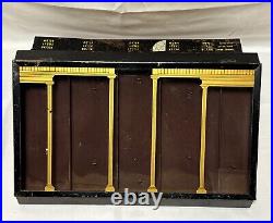 Vintage H. B Ives Co Hardware Store Countertop Metal &Glass Display Case Gilt