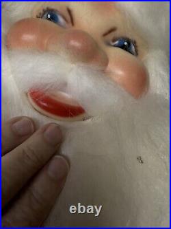 Vintage HAROLD GALE Christmas Standing Santa Claus Store Display 40 Tall