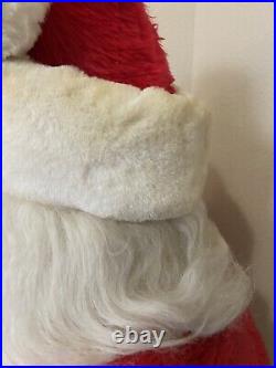 Vintage HAROLD GALE Christmas Standing Santa Claus Store Display 40 Tall