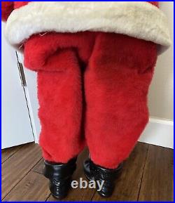 Vintage HAROLD GALE Christmas Standing Santa Claus Store Display 40 Tall