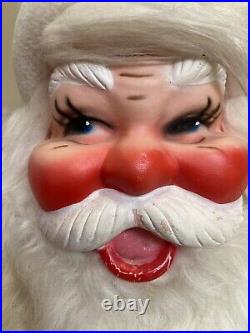 Vintage HAROLD GALE Christmas Standing Santa Claus Store Display 40 Tall