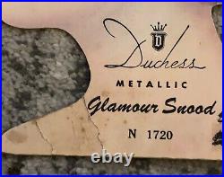 Vintage Hair Sign Duchess Rayon Wave Cap N1730 Advertising Display Drugstore