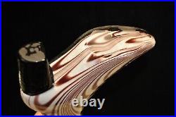 Vintage Hand Blown Glass Shoe Tall, Department Store Display