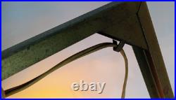 Vintage Hanging Advertising Light Display Squibb Prescriptions Store Sign