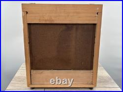 Vintage Hanson Drill Bits Counter Display Case Hardware Store Sign Works with Key
