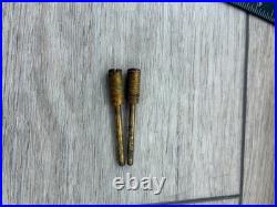 Vintage Hanson Drill Bits Counter Display Case Hardware Store Sign Works with Key