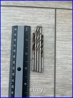 Vintage Hanson Drill Bits Counter Display Case Hardware Store Sign Works with Key