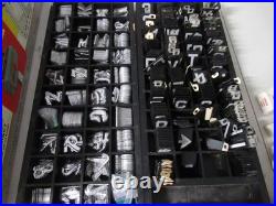 Vintage Hardware Store Retail Display Mailbox MD Lots of Letters Sign Making