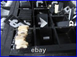 Vintage Hardware Store Retail Display Mailbox MD Lots of Letters Sign Making