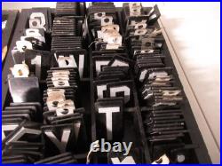 Vintage Hardware Store Retail Display Mailbox MD Lots of Letters Sign Making