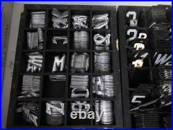 Vintage Hardware Store Retail Display Mailbox MD Lots of Letters Sign Making