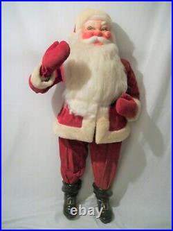 Vintage Harold Gale Santa Christmas store Display 39 inches