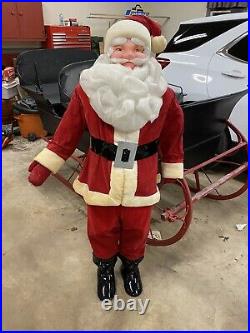Vintage Harold Gale Store Display Santa in Red Suit 59