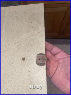 Vintage Helbros Store Watch Display Case Countertop Glass & Shelves Advertising