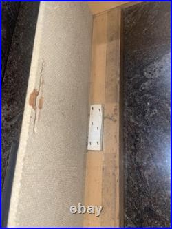 Vintage Helbros Store Watch Display Case Countertop Glass & Shelves Advertising