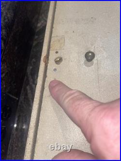 Vintage Helbros Store Watch Display Case Countertop Glass & Shelves Advertising