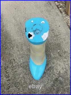 Vintage High Heel Pump Shoe Store Display Circa. 1950's -60's Amazing! Rare