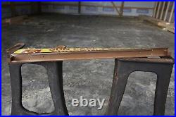 Vintage Hopper Gun Shop Shooting Supplies Metal Store Display Sign ammo rifle