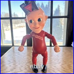 Vintage Hotpoint Store Display Composition Jointed Figure