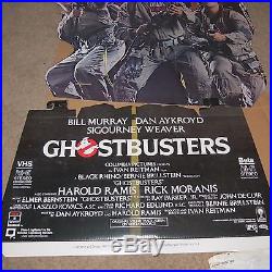Vintage Huge Large 5ft Floor Standee Store Display Ghostbusters Movie Gremlins