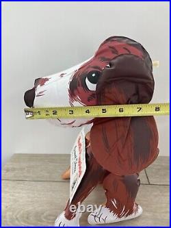 Vintage Hush Puppies Department Store Display Inflatable Basset Hound Dog Sign