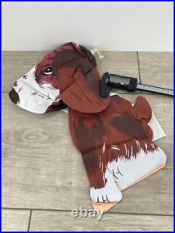 Vintage Hush Puppies Department Store Display Inflatable Basset Hound Dog Sign